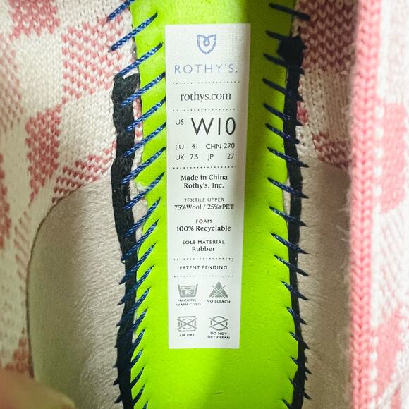 Rothy’s x Marta Ferri Loafer‎ Pink Limited Edition Rare Size 10 - Picture 8 of 8